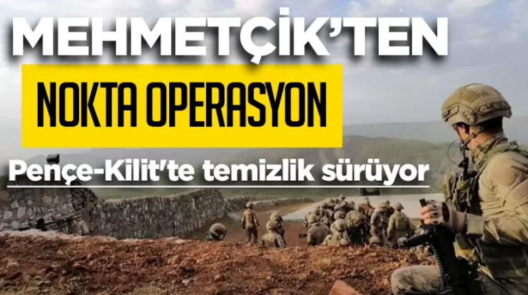 Mehmetçik’ten nokta operasyon! Pençe Kilit'te temizlik sürüyor