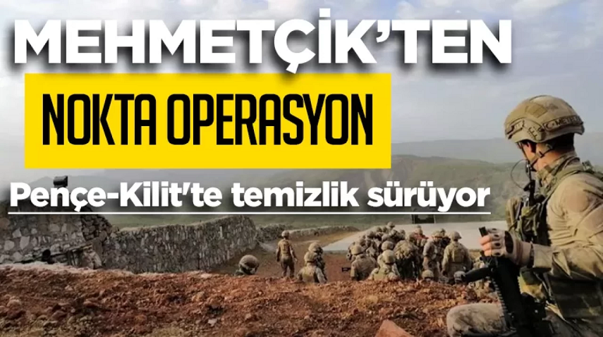 Mehmetçik’ten nokta operasyon! Pençe Kilit'te temizlik sürüyor