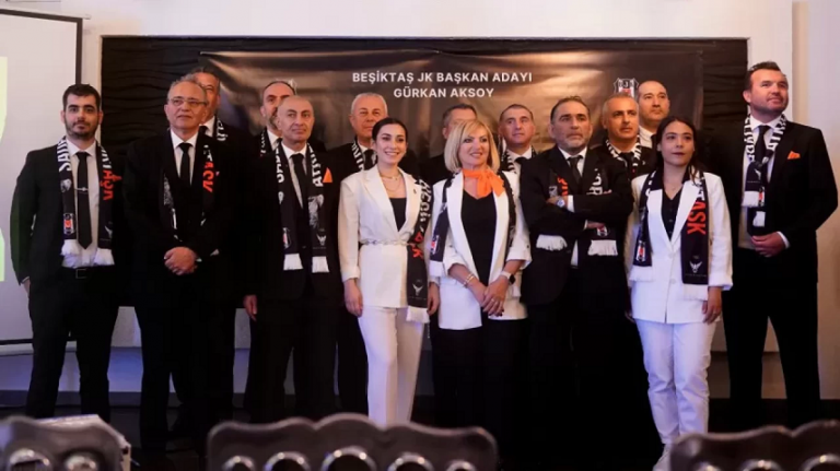 Beşiktaş Kulübü Başkan Adayı Gürkan Aksoy, yönetim kurulu listesini açıkladı